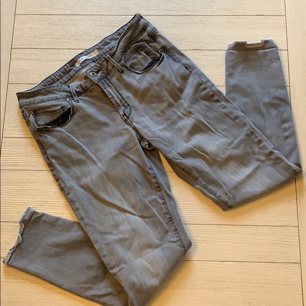 Melrose & Market Grey gray skinny jeans size 30